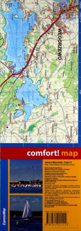 Comfort!Map Jeziora mazurskie 1:60 000
