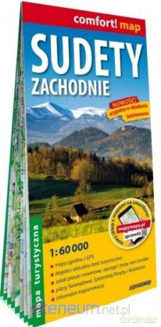 Comfort!map Sudety Zachodnie 1:60 000 laminat
