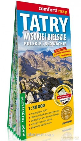 Comfort!map Tatry Wysokie i Bielskie