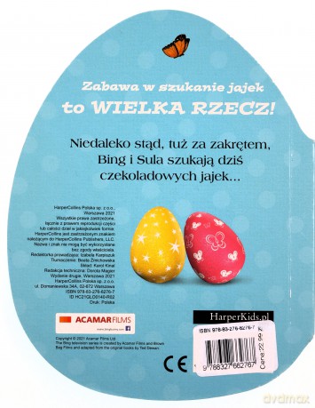 Czekoladowe jajka. Bing [KSIĄŻKA]