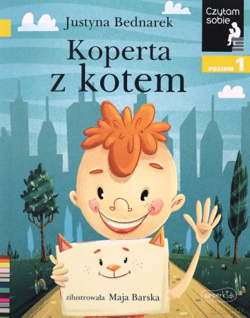 Czytam sobie - Koperta z kotem - Justyna Bednarek [KSIĄŻKA]