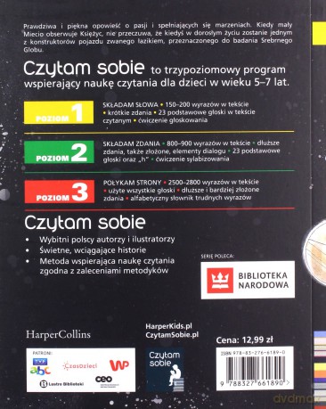 Czytam sobie - Łazik na księżycu - Grzegorz Chlasta, Zofia Różycka [KSIĄŻKA]