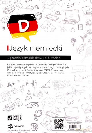 Dasz radę! Egzamin ósmoklasisty. Język niemiecki zbiór zadań [KSIĄŻKA]