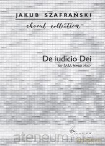 De iudicio Dei na chór żeński - Jakub Szafrański [KSIĄŻKA]