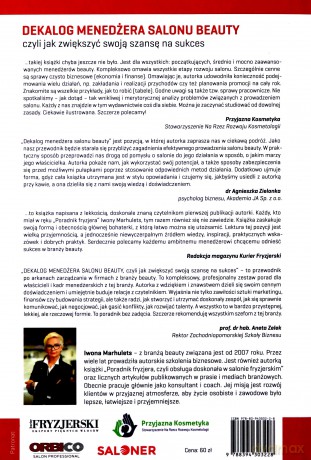 Dekalog menedżera salonu beauty - Iwona Marhulets [KSIĄŻKA]