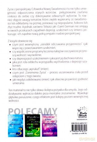 Depresja, uzależnienia, śmierć w świetle Nowej Energii - Tobiasz Saint-Germain [KSIĄŻKA]