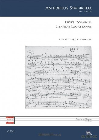 Dixit Dominus. Litaniae Lauretanae - Antonius Swoboda, Maciej Jochymczyk [KSIĄŻKA]