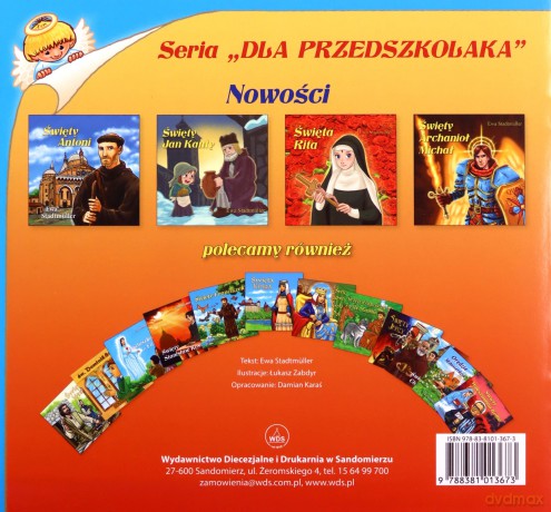Dla przedszkolaka. Święty Mikołaj - Ewa Stadtmuller [KSIĄŻKA]
