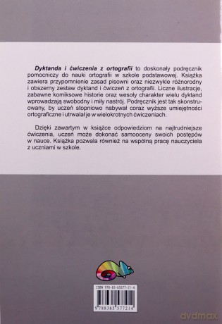 Dyktanda i ćwiczenia z ortografii klasa 8 - Wiesława Zaręba [KSIĄŻKA]
