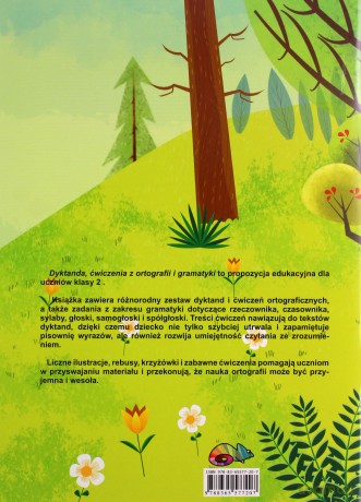 Dyktanda, ćwiczenia z ortografii i gramatyki kl. 2 - Wiesława Zaręba [KSIĄŻKA]