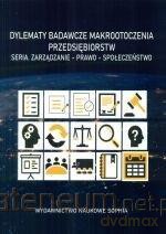 Dylematy badawcze makrootoczenia przedsiębiorstw [KSIĄŻKA]
