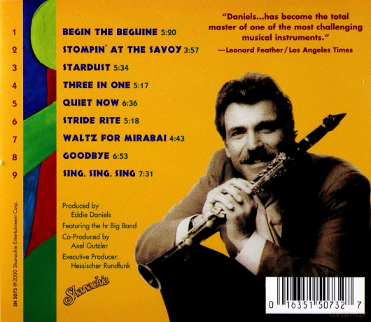 Eddie Daniels: Swing Love Sweet Clarinet [CD]