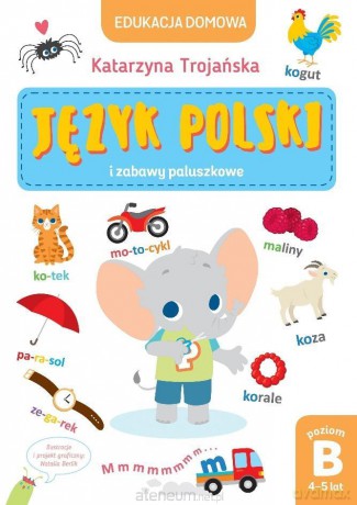 Edukacja domowa. Język polski. Poziom B - Katarzyna Trojańska [KSIĄŻKA]