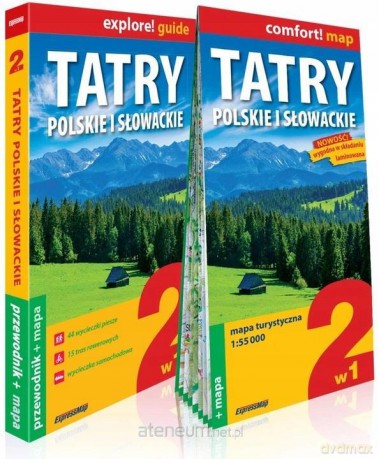 Explore! guide Tatry Polskie i Słowackie 2w1 - Tomasz Nodzyński, Marta Cobel-Tokarska [KSIĄŻKA]