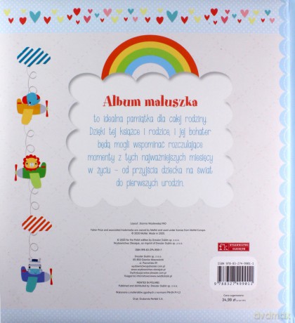 Fisher Price Album maluszka [KSIĄŻKA]