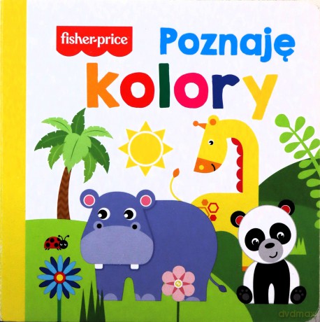 Fisher Price. Poznaję kolory - Nicholas Oliver [KSIĄŻKA]