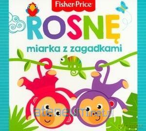Fisher Price. Rosnę - miarka z zagadkami - Urszula Kozłowska [KSIĄŻKA]