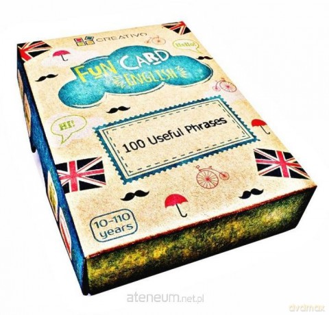 Fun Card English 100 Useful Phrases [KSIĄŻKA]