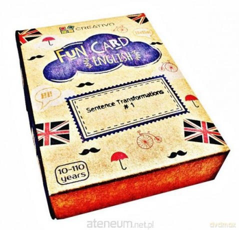 Fun Card English Sentence Transformations #1 [KSIĄŻKA]