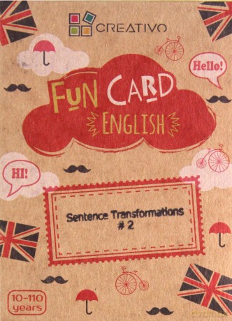 Fun Card English Sentence Transformations #2 [KSIĄŻKA]