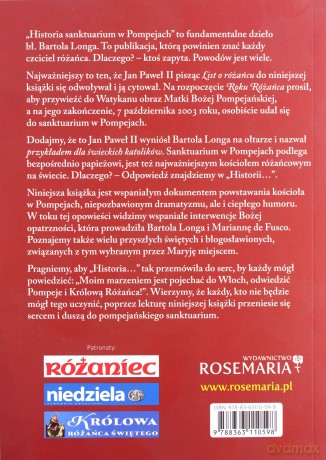 Historia Sanktuarium w Pompejach - Bartolo Longo [KSIĄŻKA]