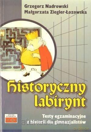Historyczny labirynt. Testy egzaminacyjne z historii dla gimnazjalistów - Grzegorz Nadrowski, Małgorzata Ziegler-Łozowska [KSIĄŻKA]