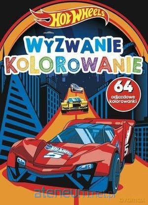 Hot Wheels Wyzwanie kolorowanie [KSIĄŻKA]