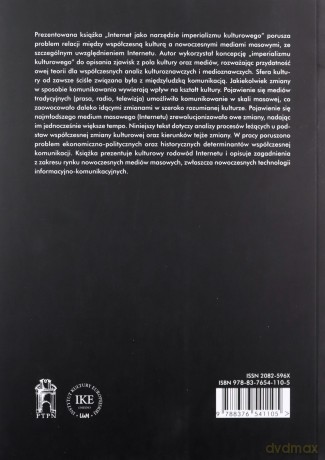 Internet jako narzędzie imperializmu kulturowego - Piotr Pawlak [KSIĄŻKA]