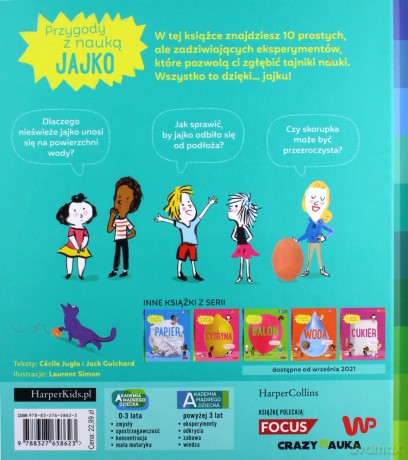 Jajko. Akademia mądrego dziecka - Ccile Jugla, Jack Guichard [KSIĄŻKA]