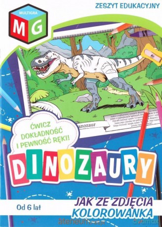 Jak ze zdjęcia - Dinozaury [KSIĄŻKA]