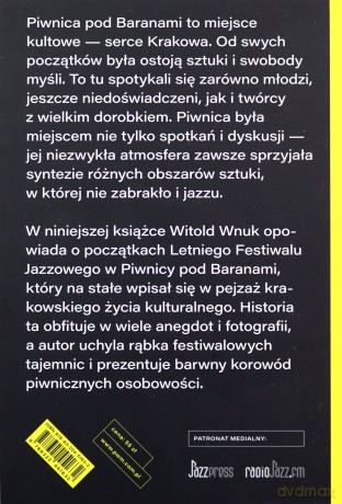 Jazz w Piwnicy pod Baranami - Witold Wnuk [KSIĄŻKA]