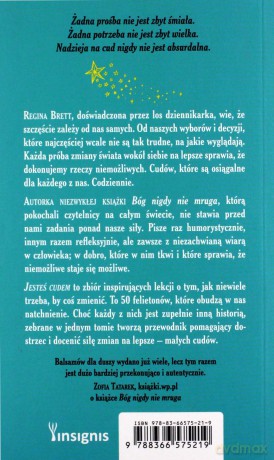 Jesteś cudem pocket - Regina Brett [KSIĄŻKA]
