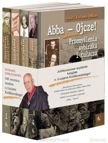 Jubileuszowy zestaw książek o. Łucjana - Łucjan Królikowski, OFMConv [KSIĄŻKA]