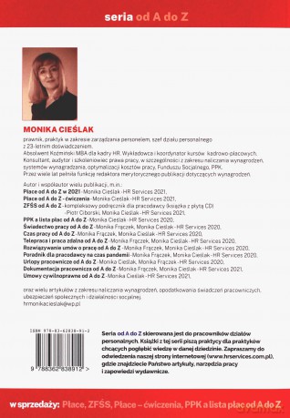 Kadry od A do Z - Monika Cieślak [KSIĄŻKA]