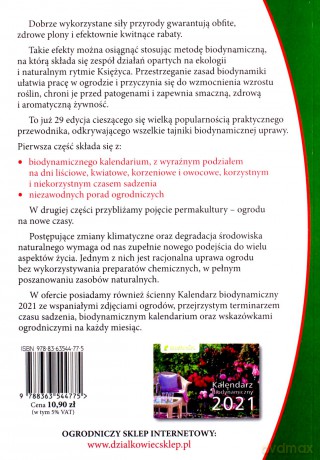 Kalendarz biodynamiczny 2021 [KSIĄŻKA]