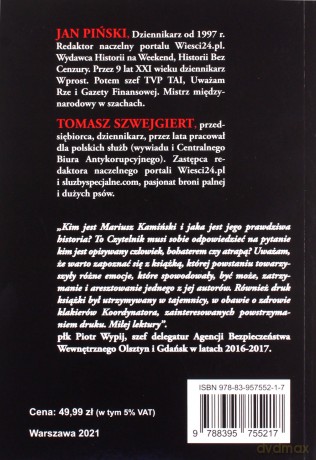 Kamiński - Jan Piński, Tomasz Szwejgiert [KSIĄŻKA]