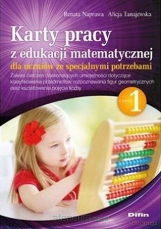 Karty pracy z edukacji matematycznej... cz.1 - Renata Naprawa, Alicja Tanajewska [KSIĄŻKA]
