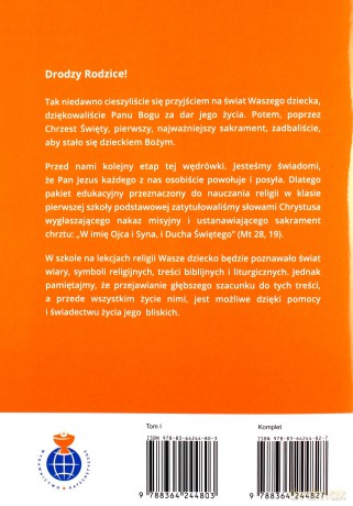 Katechizm Szkoła podstawowa 1 W imię Ojca i Syna.. cz. 1 i 2 [KSIĄŻKA]
