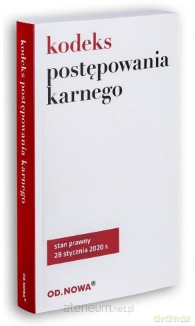 Kodeks postępowania karnego 28.01.2020 - Agnieszka Kaszok [KSIĄŻKA]