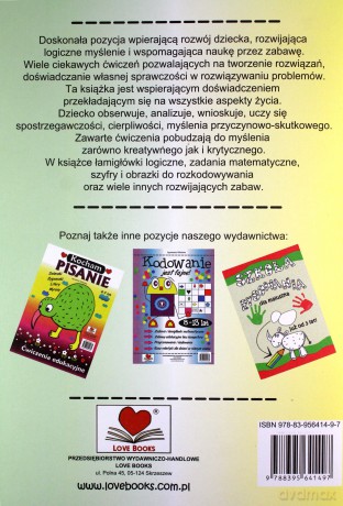 Kodowanie i inne zabawy bez komuptera 7-12 lat - Agnieszka Wileńska [KSIĄŻKA]