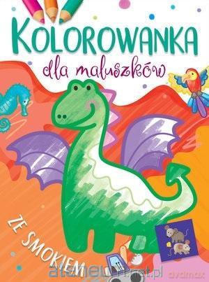 Kolorowanka dla maluszków ze smokiem - Ilona Brydak [KSIĄŻKA]