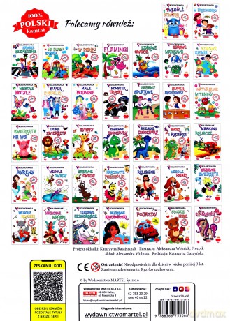 Kolorowanka z naklejkami. Małe Modnisie [KSIĄŻKA]