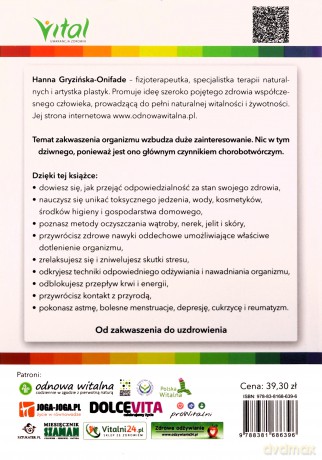 Kompleksowe odkwaszanie organizmu - Hanna Gryzińska-Onifade [KSIĄŻKA]