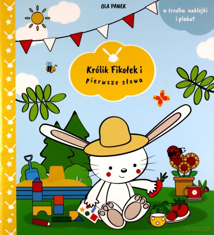 Królik Fikołek i pierwsze słowa - Ola Panek [KSIĄŻKA]