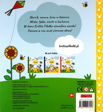 Królik Fikołek i pierwsze słowa - Ola Panek [KSIĄŻKA]