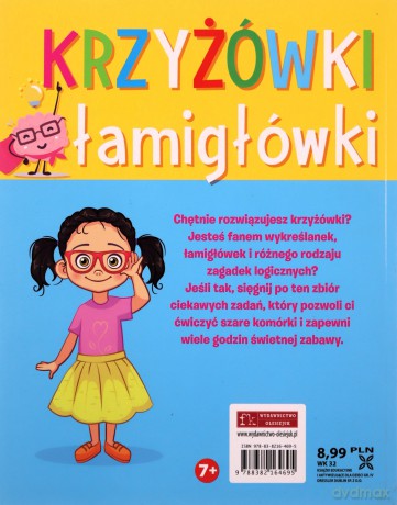 Krzyżówki łamigłówki 2 [KSIĄŻKA]