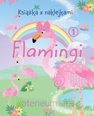 Książka z naklejkami. Flamingi 1 [KSIĄŻKA]