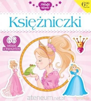 Księżniczki. Naklejki Iskierki [KSIĄŻKA]