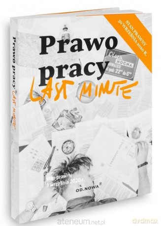 Last Minute. Prawo pracy 2020 - Urszula Torbus, Michał Barański [KSIĄŻKA]