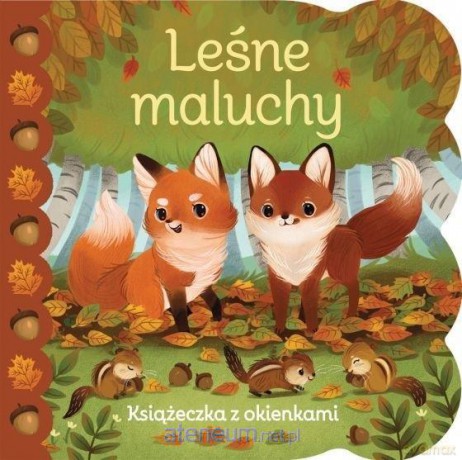Leśne maluchy. Książeczka z okienkami - Ginger Swift [KSIĄŻKA]